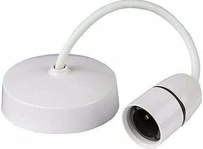 Ceiling Rose Kit.With Lamp Holder and Flex Wired