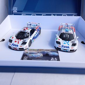 Scalextric Legends: McLaren F1 GTR Twin Pack ( Superslot gt touring 24hr slot car endurance H4021a C4021a  )