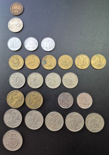 Czechoslovakian coins
