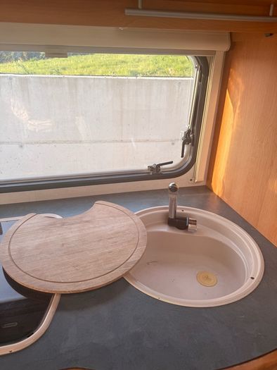 Adria Five Berth Caravan with Full Awning