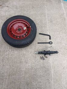 Dacia spare wheel kit complete
