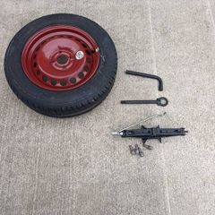 Dacia spare wheel kit complete