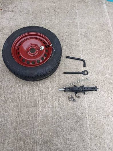 Dacia spare wheel kit complete