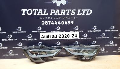 Audi A3 2020-24 headlights