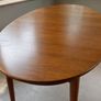 Mid-Century Oval Dining Table Image 5