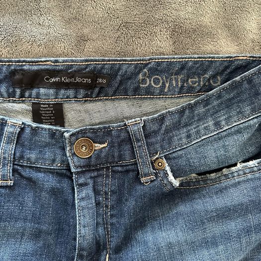 Calvin Klein Boyfriend Jeans