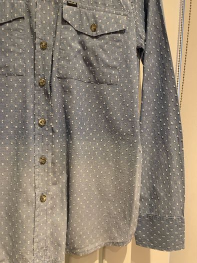 Two-tone denim shirt by Hurley (M) like new
