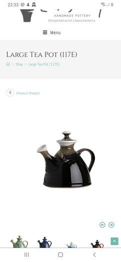 Louis Mulcahy Large Teapot