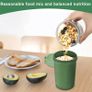 Brand New IWTTWY cereal cup to go, yogurt cup to go large 760ml 230ml with dressing container, Image 4