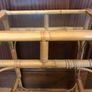 Vintage Rattan Bamboo Table Image 2