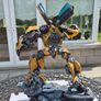 battle damaged bumblebee 3d printed and custom painted Image 2