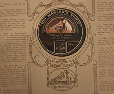 very rare HMV record " The discovery of the north pole" 1910