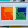 Original mid century limited edition Harvey Daniels screenprint 1966 Image 2