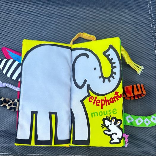 jollybaby soft book Brand New Jungle Tail