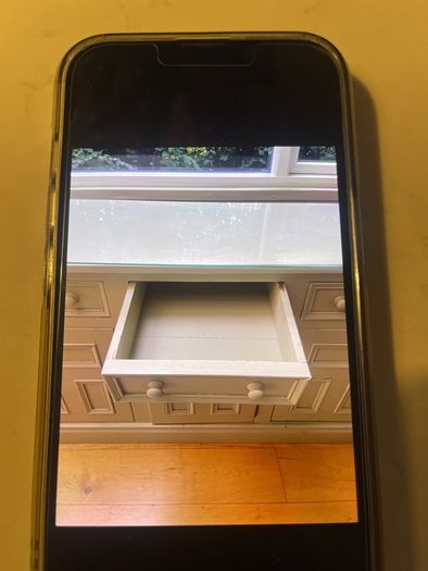 Mexican Pine Dresser with Glass Top