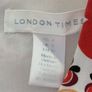 Ladies White Midi Dress with a Multicoloured print by London Times Image 2