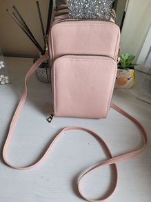pink crossover bag