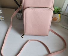 pink crossover bag