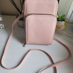 pink crossover bag