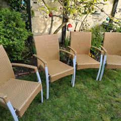 Garden chairs x 4