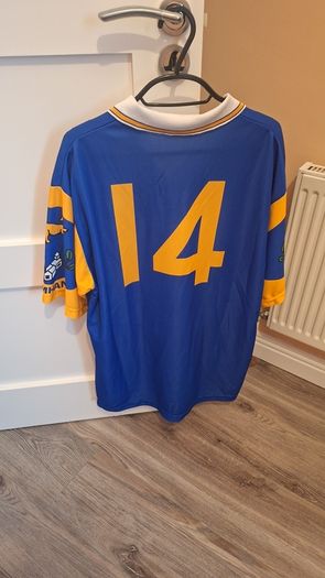 Vintage Wicklow 2003 Gaa Jersey Player Issued