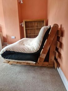 futon double bed