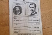 GAA Match Programme  1987 Maurice Davin &amp; Tomas MacDonagh