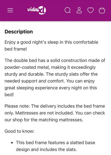 Beautiful White Metal Design Bed Super King not Double