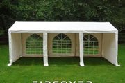 Heavy Duty Marquee 3m x 6m PVC with Ground Bars