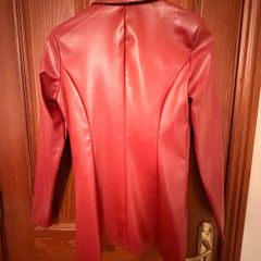 not real leather jacket.