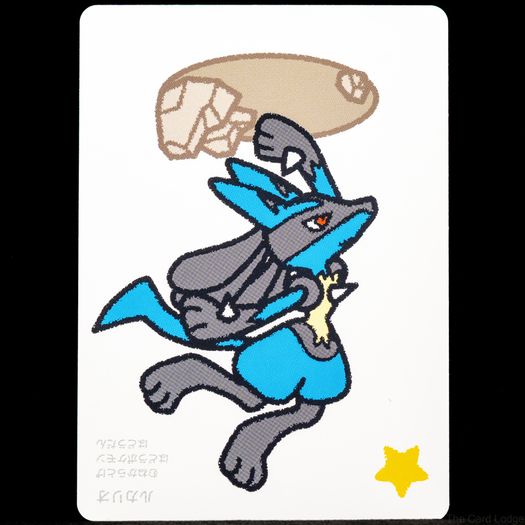 Lucario Taruka Card - Pokemon Center Japan Exclusive Japanese 2025