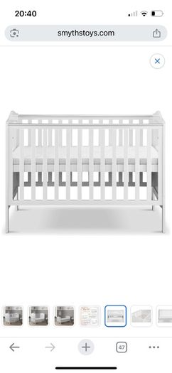 Cot bed and mattress