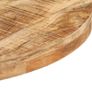 Bistro Table Round 80x75 cm Rough Mango Wooda Image 4