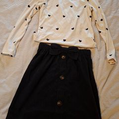 Brand New girls skirt and top