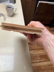 Solid wood floor x 1 pack