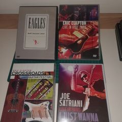 Music Concert DVDs 6e Each