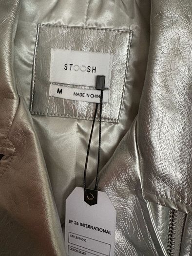 silver jacket