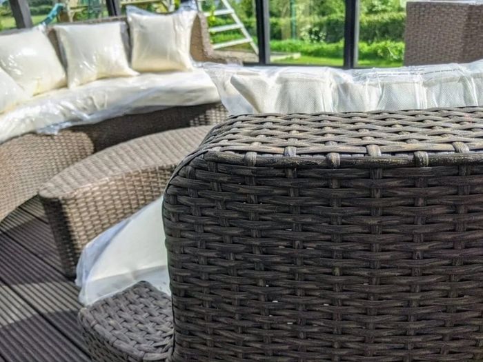 outdoor sofa