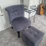 Chair and footstool Image 2