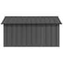 FREE EXPRESS SHIPPING Dog House Anthracite 116.5x153x81.5 cm Galvanised Steel Image 4