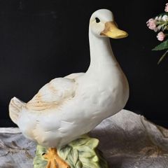 The Leonardo Collection Ceramic White Duck Ornament