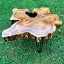 Epoxy resin table, live edge Image 3