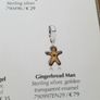 Pandora Charm Gingerbread Man BNIB Image 2