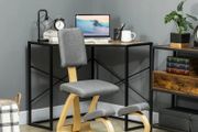 Ergonomic Kneeling Chair, Health Chair for Home, Office, Meditation Gray