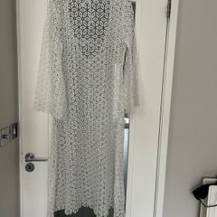 white beach dress