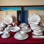 60 Piece Aynsley Cottage Garden Bone China Dinner And Tea Service / Set For 6 Person Setting Made In England Dishwasher And Microwave Safe Image 2