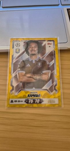 Match Attax 2026/27 Boubacar Kamara Ultra-Rare Parallel