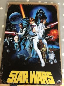 Star Wars Metal Wall  Plaque