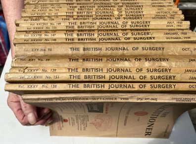 Vintage Medical Journals Collection: The British Journal of Surgery (1937 1951)  19 Issues
