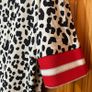 Jane Lushka Animal Print Midi Dress Size UK12 Drawstring Waist Image 6